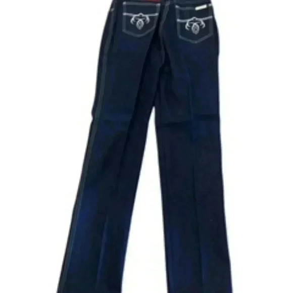 NWT Vintage Glory Days 80’s Straight Leg High Waist Mom Jeans Junior Sz 9/10 - Picture 6 of 12